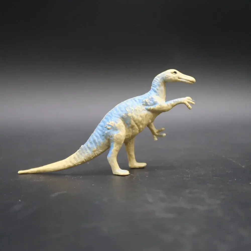 Dinosaur Toys Set of 6 Plastic Rubber Velociraptor Brontosaurus Chinasaur Vtg